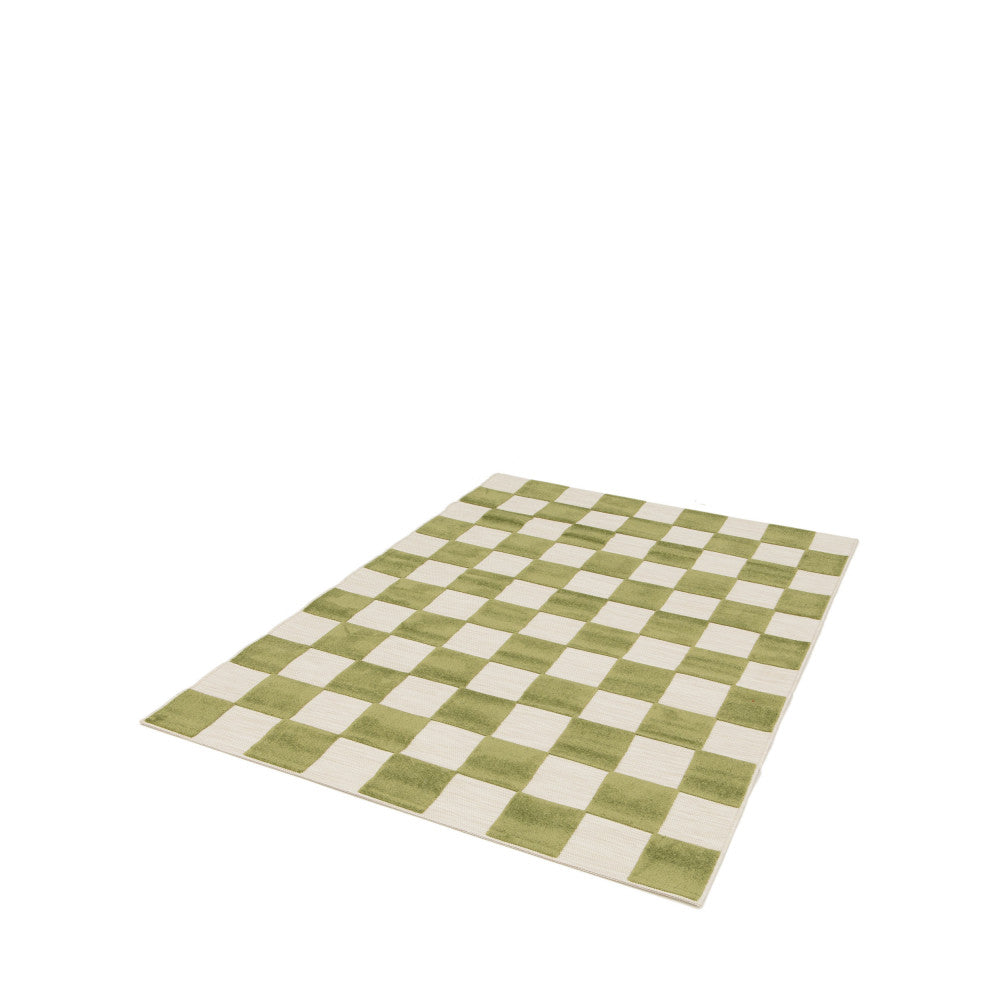 Addo – Tapis intérieur et extérieur à motif géométrique - Vert 120x170 cm - 2