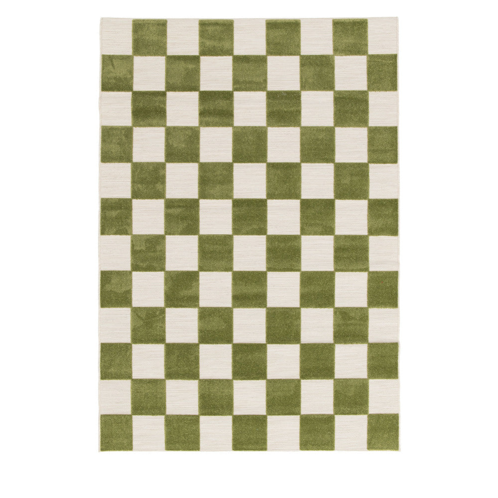 Addo – Tapis intérieur et extérieur à motif géométrique - Vert 160x230 cm - 2