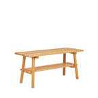 Ember - Banc en bambou L70cm - Bois clair - 2