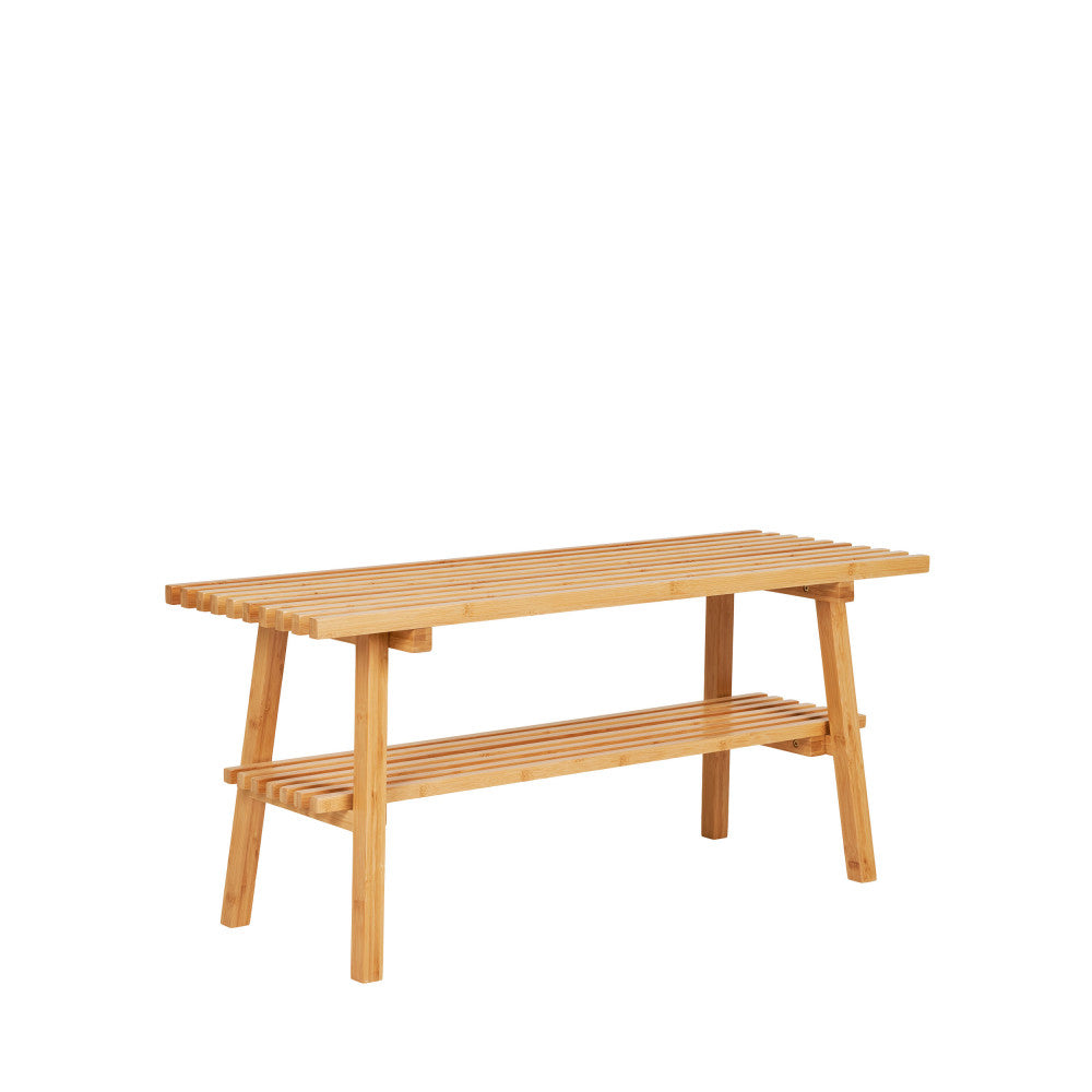 Ember - Banc en bambou L70cm - Bois clair - 2