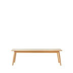 Kiyo - Banc en bois L150cm - Bois clair - 2