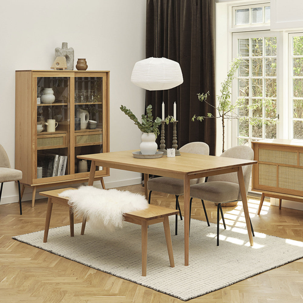 Kiyo - Banc en bois L150cm - Bois clair - 1