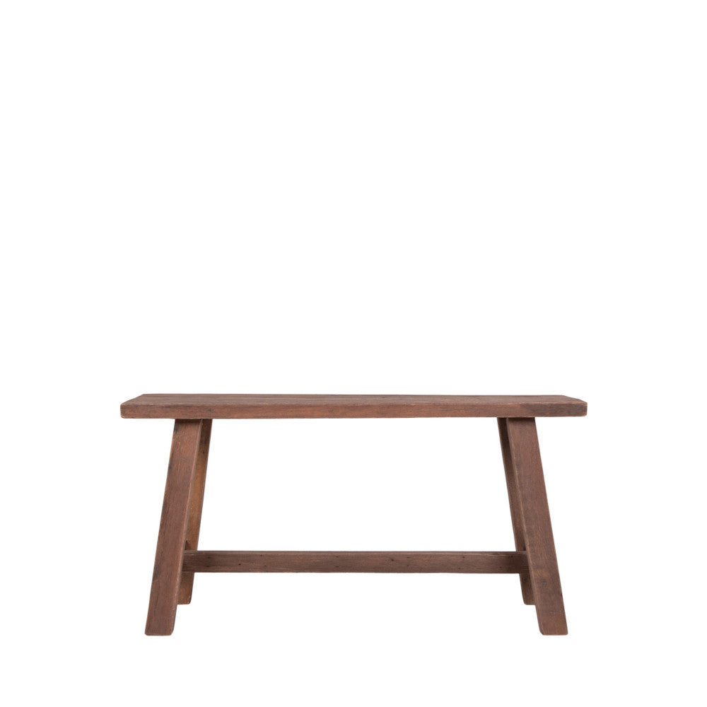 Barcelona - Banc en teck L90cm - Naturel - 2