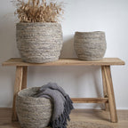 Barcelona - Banc en teck L90cm - Naturel - 1