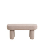 Weston - Banc en tissu L95cm - Beige - 2