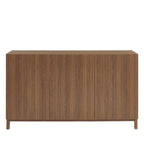 Belly - Buffet 3 portes en bois L140cm - Bois foncé - 2