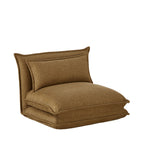 Nala - Chauffeuse convertible 1 place en tissu - Bronze - 2
