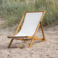Peachy - Chilienne en tissu et bois - Beige - 1