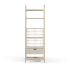 Aqaba - Dressing ouvert modulable en métal et bois L60xH179,5cm - Beige - 2