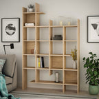 Mako - Étagère en bois H188cm - Bois clair - 1