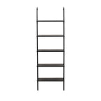 Caracas - Étagère en métal H183cm - Noir - 2