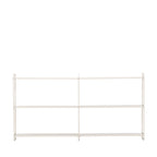 Lyon - Étagère murale en métal L122cm - Beige - 2