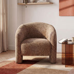 Topaz - Fauteuil en tissu - Bronze - 1
