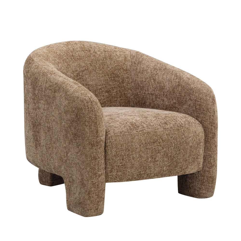 Topaz - Fauteuil en tissu - Bronze - 2