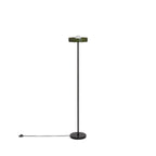 Flo - Lampadaire en verre et métal finition brillant H158cm - Vert - 2