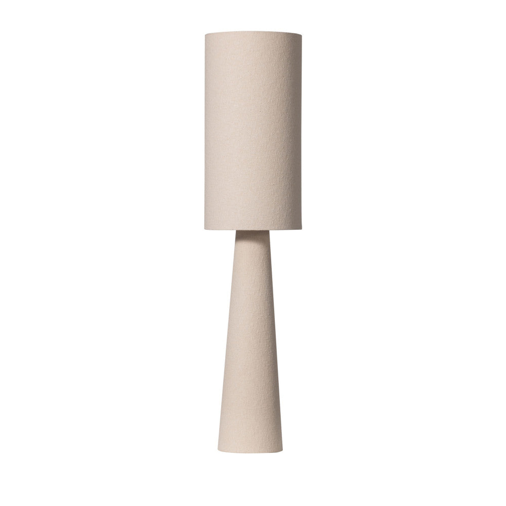 Loft - Lampadaire en tissu bouclette H130cm - Beige - 2