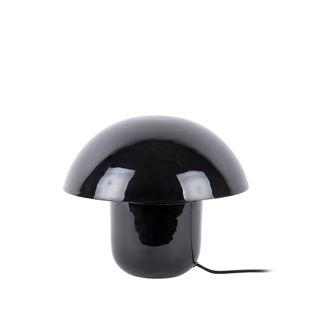 Fat Mushroom - Lampe à poser champignon en métal - Noir - 2