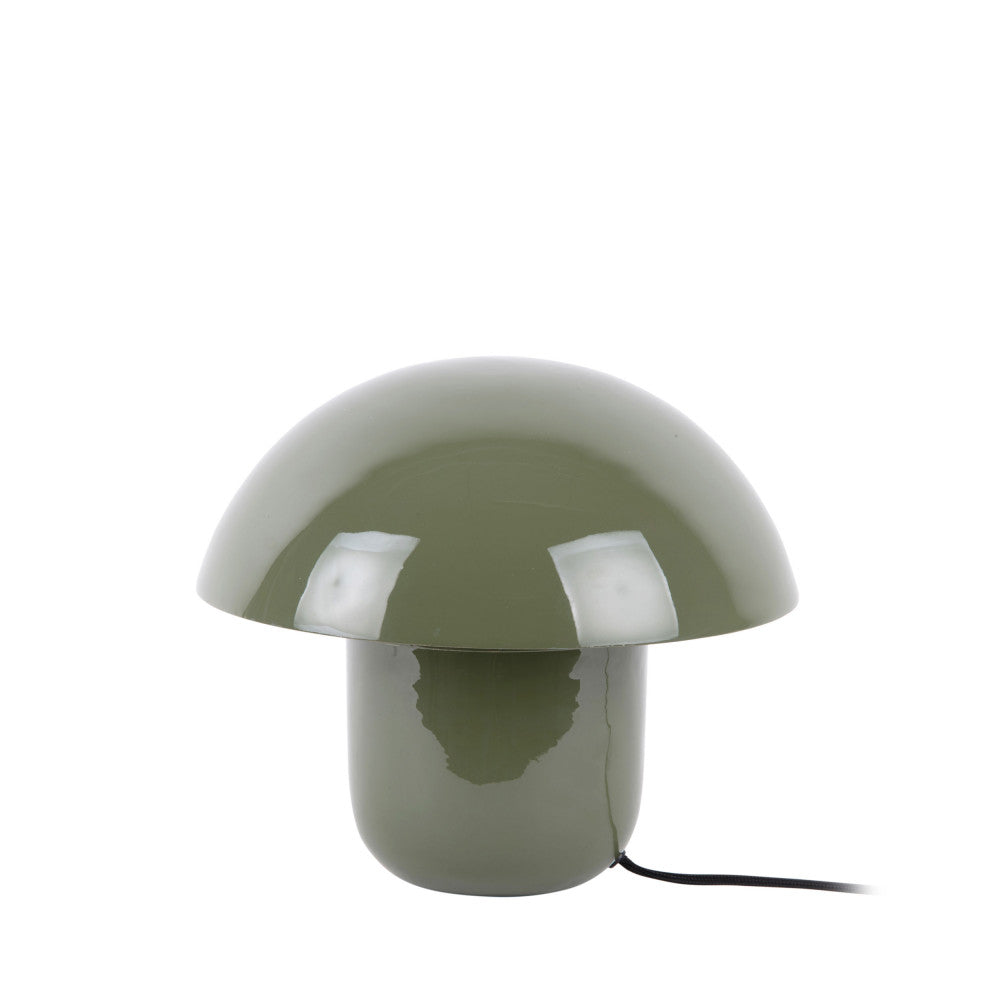 Fat Mushroom - Lampe à poser champignon en métal - Vert kaki - 2