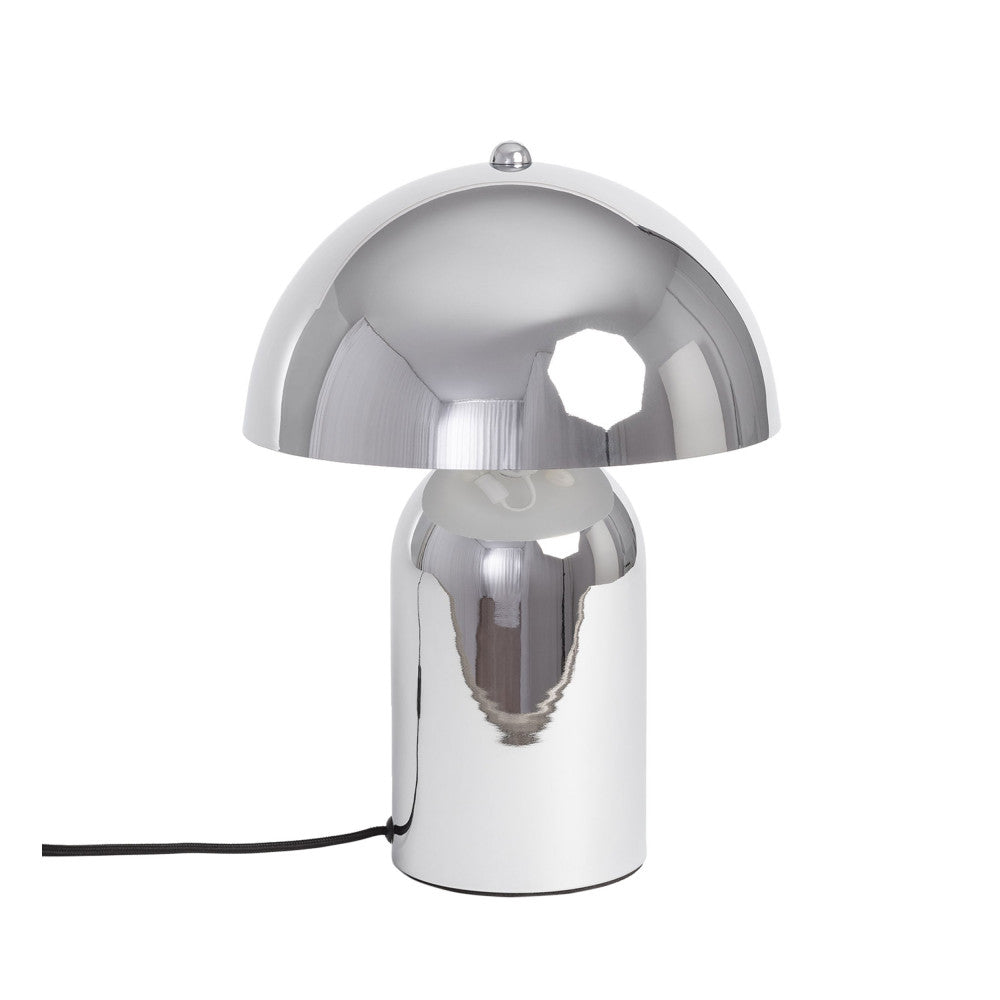 Arto - Lampe à poser champignon en métal - Chrome - 2