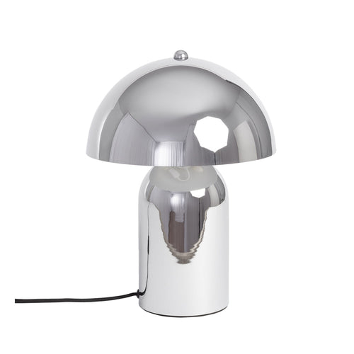 Arto - Lampe à poser champignon en métal - Chrome - 2