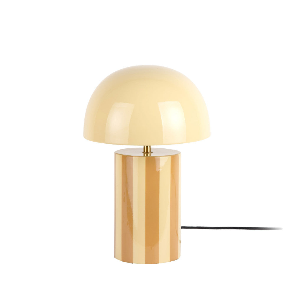 Rayado - Lampe à poser champignon en métal - Jaune - 2