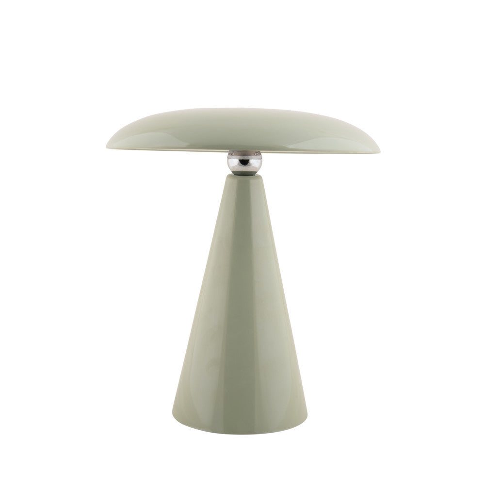 Phoebe - Lampe à poser LED sans fil rechargeable - Vert de gris - 2