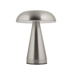 Rachel - Lampe à poser LED sans fil rechargeable - Argent - 2