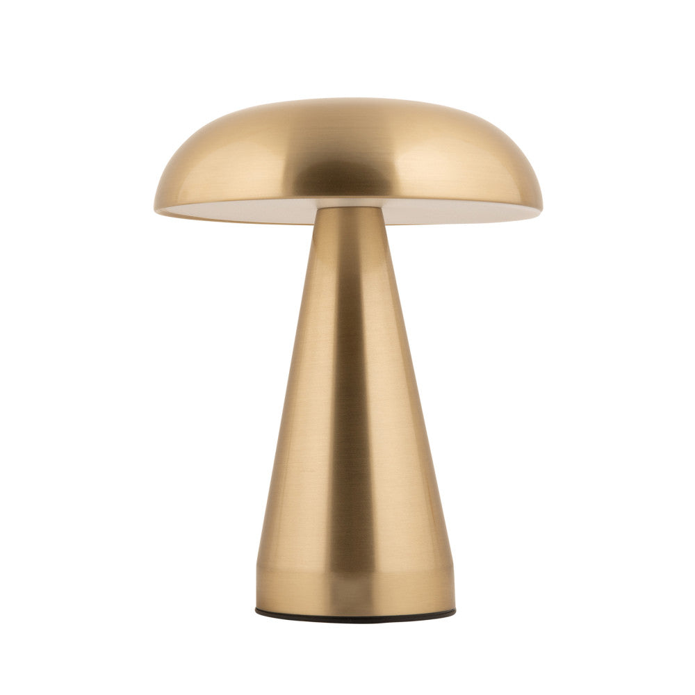 Rachel - Lampe à poser LED sans fil rechargeable - Laiton - 2