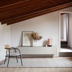 Sierra - Meuble TV en bois 3 portes L180cm - Gris clair - 1