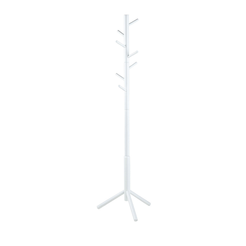 Hooky - Porte-manteaux en bois H176cm - Blanc - 2