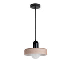 Opaco Grato - Suspension en métal avec abat-jour cylindrique - Beige rosé - 2