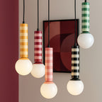 Rayado - Suspension à motif géométrique - Vert - 1