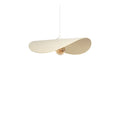 Mae - Suspension organique en feutre 60x30cm - Beige - 1