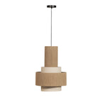 Pelle - Suspension ronde en corde ø38cm - Naturel - 2