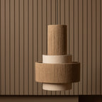 Pelle - Suspension ronde en corde ø38cm - Naturel - 1