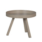 Sunny - Table d'appoint en métal ø60cm - Beige - 2