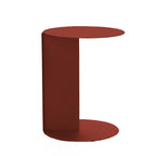 Jimy - Table d'appoint en métal H50cm - Bordeaux - 2