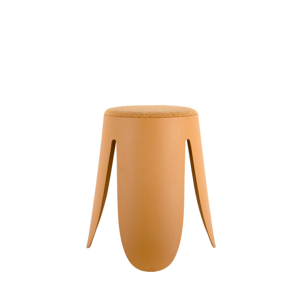 Savor - Tabouret en plastique H46cm - Ocre - 2