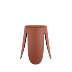 Savor - Tabouret en plastique H46cm - Rouge brique - 1