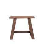 BARCELONA - Tabouret en teck H45cm - Naturel - 2