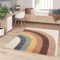 Leeloo - Tapis contemporain à motif géométrique - Multicolore 160x230 cm - 1