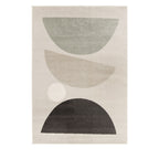 Léo II - Tapis contemporain à motif géométrique - Multicolore 120x170 cm - 1