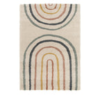Victoria II - Tapis contemporain à motif géométrique - Multicolore 160x230 cm - 2