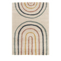 Victoria II - Tapis contemporain à motif géométrique - Multicolore 120x170 cm - 1