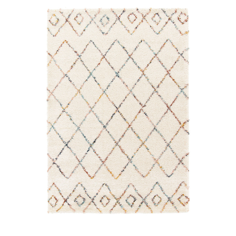 Lara - Tapis d’inspiration berbère - Multicolore 120x170 cm - 1