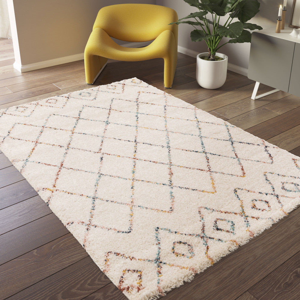 Lara - Tapis d’inspiration berbère - Multicolore 160x230 cm - 1