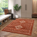 Olie I - Tapis d’inspiration berbère - Rouille 160x230 cm - 1
