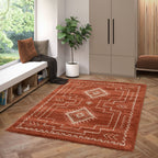 Olie I - Tapis d’inspiration berbère - Rouille 160x230 cm - 1