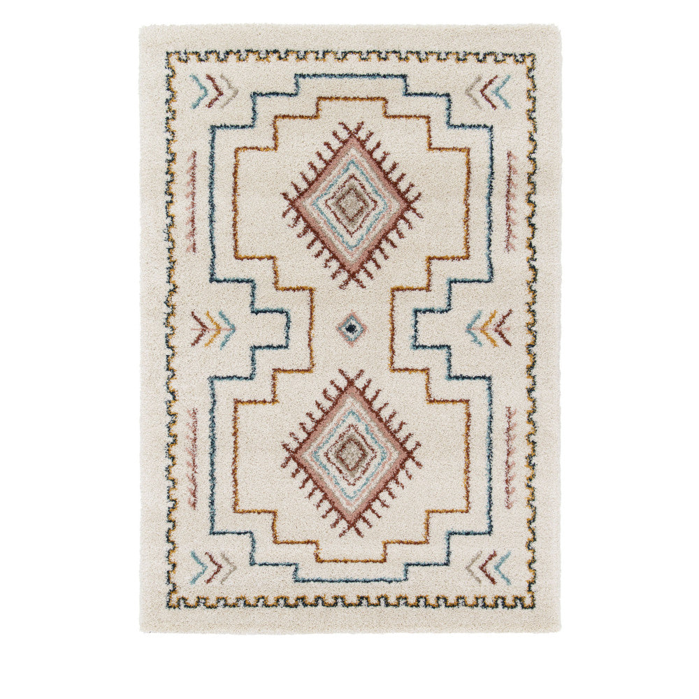 Olie II - Tapis d’inspiration berbère - Ecru 160x230 cm - 2