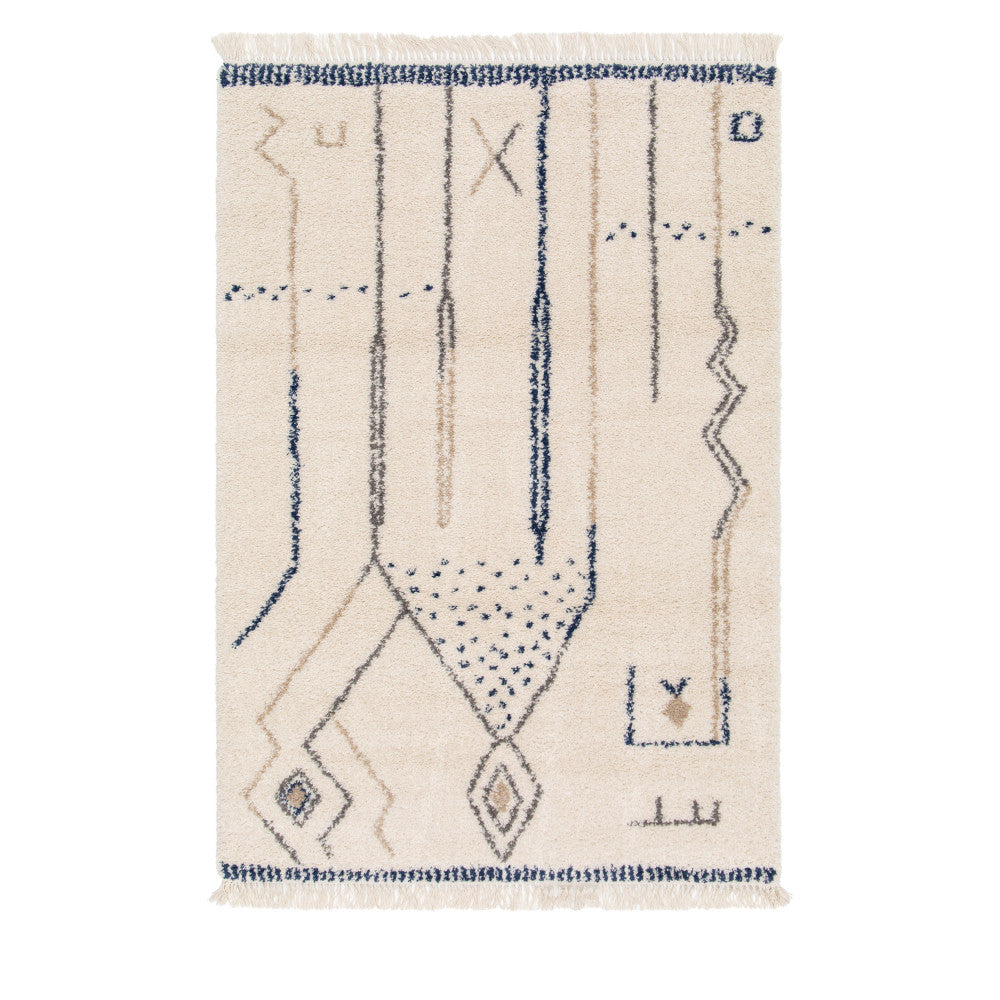 Runa - Tapis d'inspiration berbère - Multicolore 160x230 cm - 1